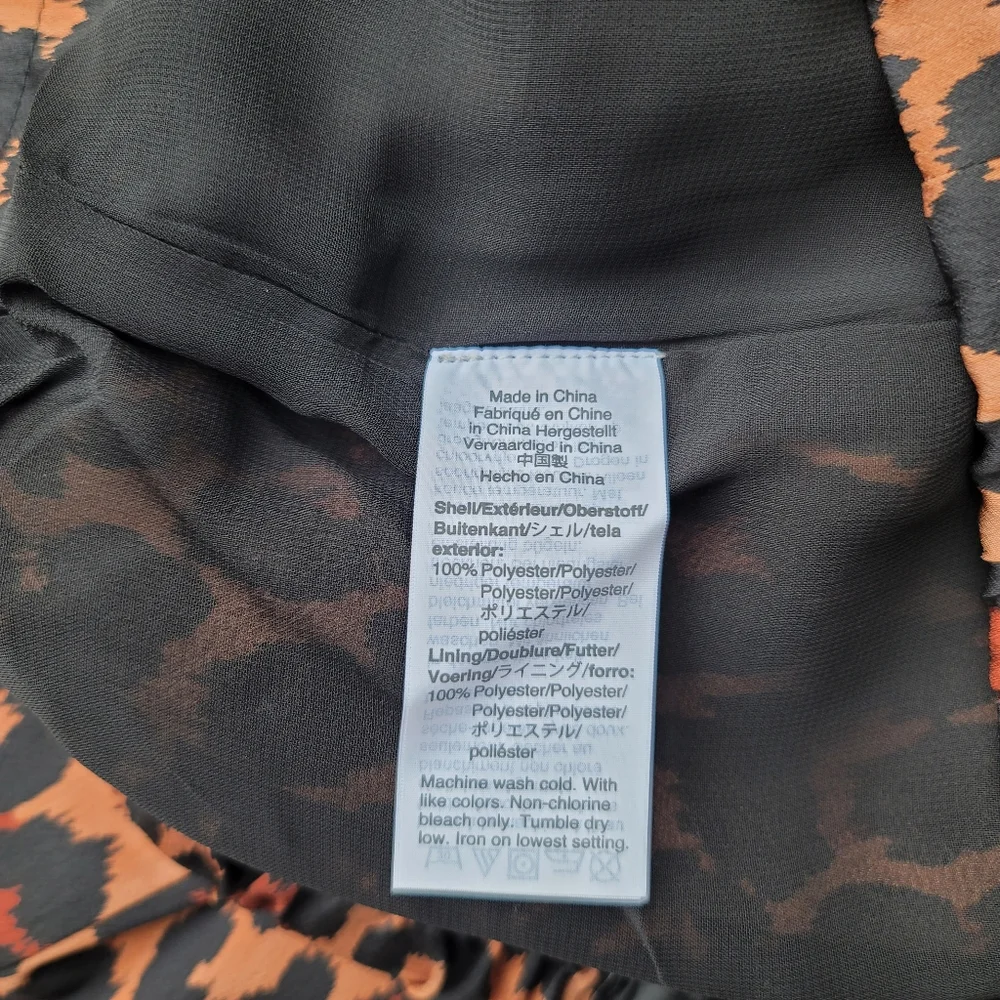 New! J. Crew sz 4 High-Rise Wide-Leg Pants Leopard Cheetah Animal Trousers NWT